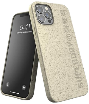 Etui Superdry Snap Compostable Case do Apple iPhone 12/12 Pro Sand (8718846086288)