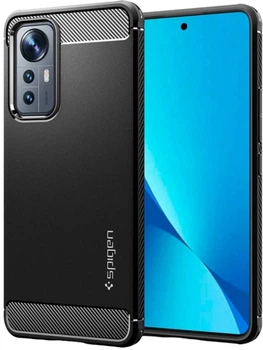 Панель Spigen Rugged Armor для Xiaomi 12 Lite Black (8809811861068)