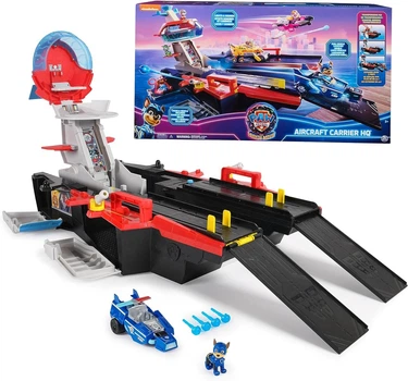 Штаб-квартира авианосца Щенячий Патруль Paw Patrol The Mighty Movie Aircraft Carrier HQ