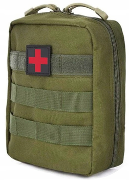 Тактическая аптечка, армейская сумка для медикаментов хаки (228492)