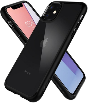 Etui Spigen Ultra Hybrid do Apple iPhone 11 Matte Black (8809671010316)