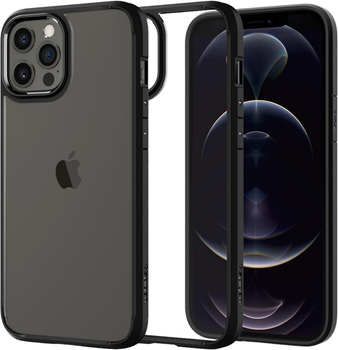 Панель Spigen Ultra Hybrid для Apple iPhone 12/12 Pro Matte Black (8809710756519)