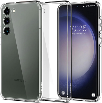 Панель Spigen Ultra Hybrid для Samsung Galaxy S23 Plus Transparent (8809896740692)