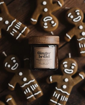 Ароматична соєва свічка Просто Миколка Gingerbread (SSMYKGINBR)