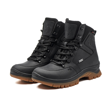 Ботинки Зимние тактические кожаные с мембраной Gore-Tex PAV Style Lab HARLAN 550 р.38 25.5см черные