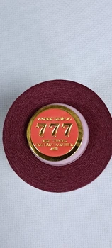 Нитки для шитья "777" №40 цвет 012 бордо 5000 ярд