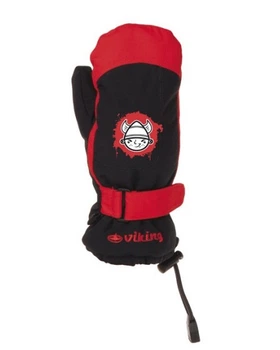 Перчатки Viking Buddy black/red size 4.