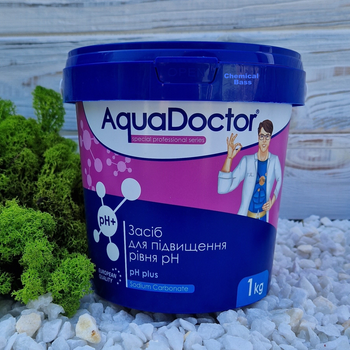 Засіб для підвищення рівня pH AquaDoctor pH + Plus 0.8 кг в гранулах (36558)