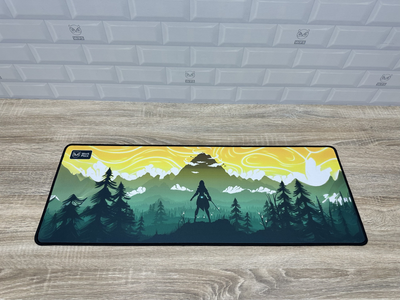 Игровая поверхность WorkPlaceShop Genshin Impact (Геншин Импакт) 500х1000 мм