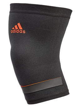 Фіксатор колін Adidas Performance Knee Support чорний, червоний Уні M