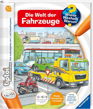 Książka dla dzieci Ravensburger tiptoi World of Vehicles (9783473329120)