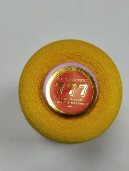 Нитки для шитья "777" №40 цвет 029 желтый 5000 ярд