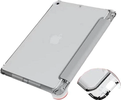 Etui z klapką Mercury Clear Back Cover do Apple iPad Pro 12.9" 3/6 Gen Szary (8809824813627)
