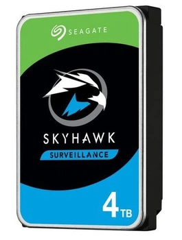 Жорсткий диск 3.5' 4Tb Seagate SkyHawk, SATA3, 256Mb, 5900 rpm (ST4000VX013)