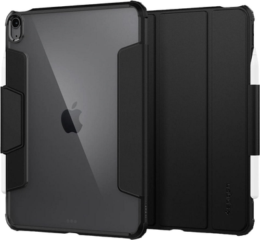 Etui z klapką Spigen Ultra Hybrid Pro ACS02697 do Apple iPad Air Air 4 10.9" 2020 / 5 2022 Czarny (8809756645020)