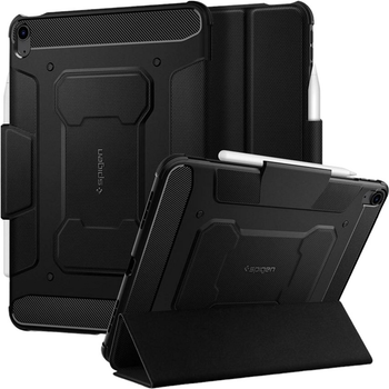 Чохол-книжка Spigen Rugged Armor Pro ACS02054 для Apple iPad Air 4 10.9" 2020 / 5 2022 Black (8809710759329)