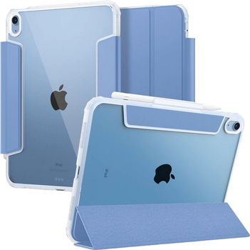 Etui z klapką Spigen Ultra Hybrid Pro ACS05940 do Apple iPad 10.9" 2022 Chabrowy niebieski (8809896742979)