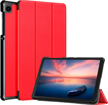 Etui z klapką Smart do Samsung Galaxy Tab A8 10.5" X200/X205 2021 Czerwony (5905359814603)