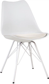Стілець для кухні та вітальні Nowy Styl ASTI ordf 4A (BOX-1) K01/ECO-50 WHITE