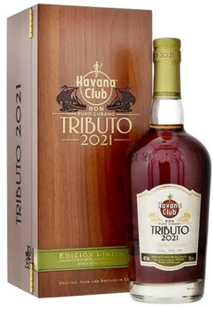 Ром Havana Club Tributo 2021 Limited Edition 0.7 л 40% у подарунковій упаковці (8501110084079)