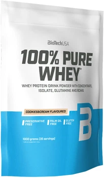 Сироватковий протеїн Biotech 100% Pure Whey порошок 1000 г Печиво з вершками (5999076238231)