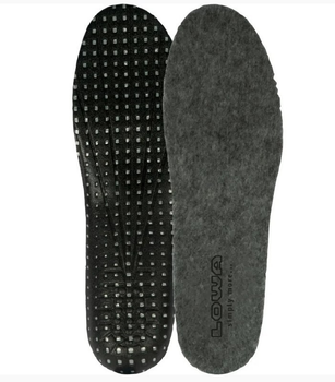 Стельки для обуви защитные от холода влагоотталкивающие фетровые с полиэтиленовым наполнителем для амортизации и защиты ног от травм Lowa Fussbett
