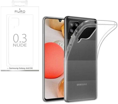 Панель Puro Nude 0.3 для Samsung Galaxy A42 5G Прозорий (8033830297663)