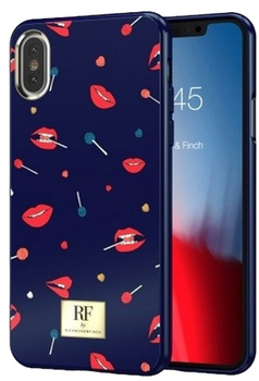 Etui Richmond&Finch Candy Lips do Apple iPhone XS Colorfull (7350076897145)