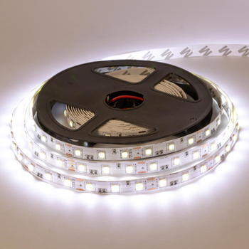 Світлодіодна LED Strips стрічка 2835 10 м білий колір для прикрашування кухні, кімнати, гардеробної, вітрин