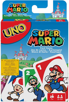 Gra planszowa Mattel Uno Super Mario (887961331240)