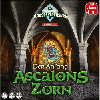 Gra planszowa Jumbo Jonathan Eatons Houses of Treasure Escape Quest: Początek - Wrath of Ascalon (8710126198384)