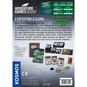 Gra planszowa Kosmos Adventure Games Ekspedycja Azkan (4002051682842)