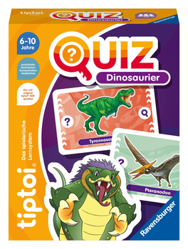 Інтерактивна настільна гра Ravensburger tiptoi Вікторина "Динозавр" (4005556001651)