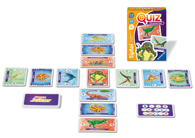 Interaktywna gra planszowa Ravensburger tiptoi Quiz Dinosaurier (4005556001651)