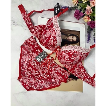 Комплект нижнего белья 85B красный 4386