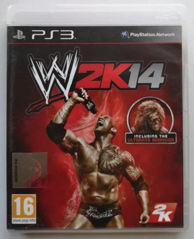 WWE 2K14, Б/У, английская версия - диск для PlayStation 3