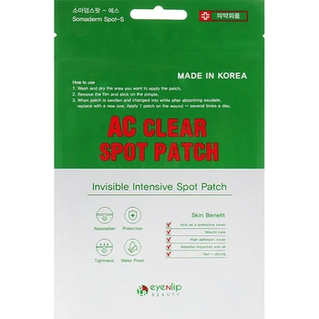 Патчи для проблемной кожи EYENLIP AC CLEAR SPOT PATCH - 24 шт