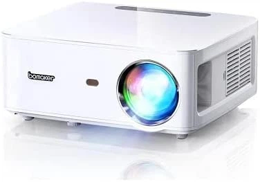 Мультимедийный проектор Bomaker Cinema 500 Max Full HD LED 8000 Лм Wi-Fi Bluetooth с динамиками Б/В