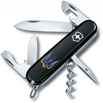 Складной нож Victorinox SPARTAN UKRAINE Трезубец-Ласточка 1.3603.3_T1230u