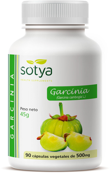 Suplement diety Sotya Garcinia Cambogia 90 kapsułek (8427483016069)