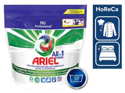Капсули для прання Ariel Professional All in One Universal+ 60 шт (8006540978023)