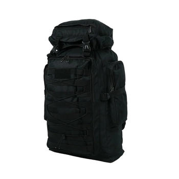 Тактичний рюкзак 70 л чорний