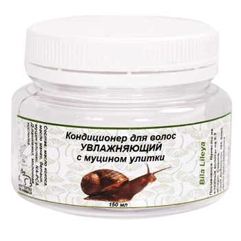 Кондиціонер Bila Lileya для волосся Зволожуючий з муцином равлика 150 мл (00382)