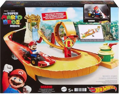 Автомобільний трек Hot Wheels Mario Kart Mario Kart Kong Island Track Set (194735129461)