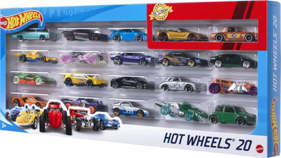 Zestaw upominkowy Mattel Hot Wheels 20 elementów (27084257373)