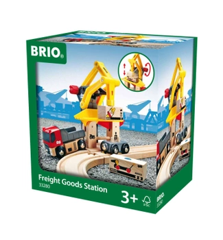 Нaбір ігровий із фігуркaми Brio Freight loading station (7312350332803)