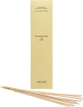 Ароматичні палички Cereria Molla Incense Sticks 9" Black Orchid & Lily 20 шт (8424405009260)