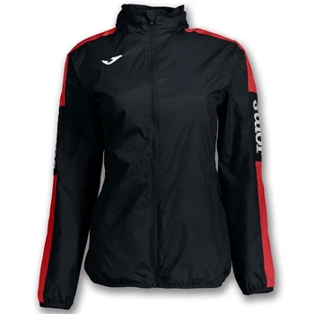 Женская ветровка Joma RAINJACKET CHAMPION IV BLACK-RED WOMAN черный,красный M 900382.106 M