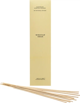 Ароматичні палички Cereria Molla Incense Sticks 9" Moroccan Cedar 20 шт (8424405009284)