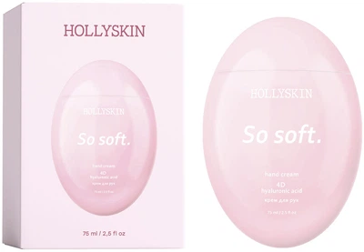 Парфумований крем для рук Hollyskin So Soft. Зволожувальний 75 мл (4823109701410)
